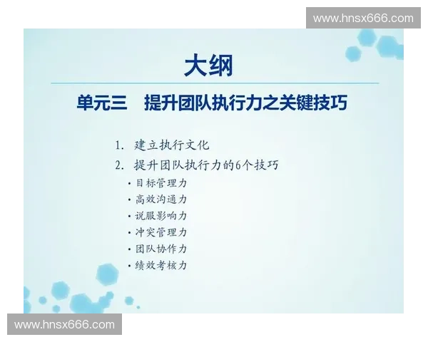 强打策略下如何提升团队执行力与整体竞争优势探索 强打策略下如何提升团队执行力与整体竞争优势探索